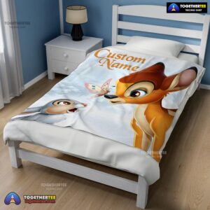Alternative view of Official Disney Bambi And Thumper Blanket Fleece Customized Blanket