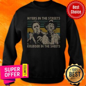 Alternative view of Nice Myers In The Streets Krueger In The Sheets Vintage Shirt