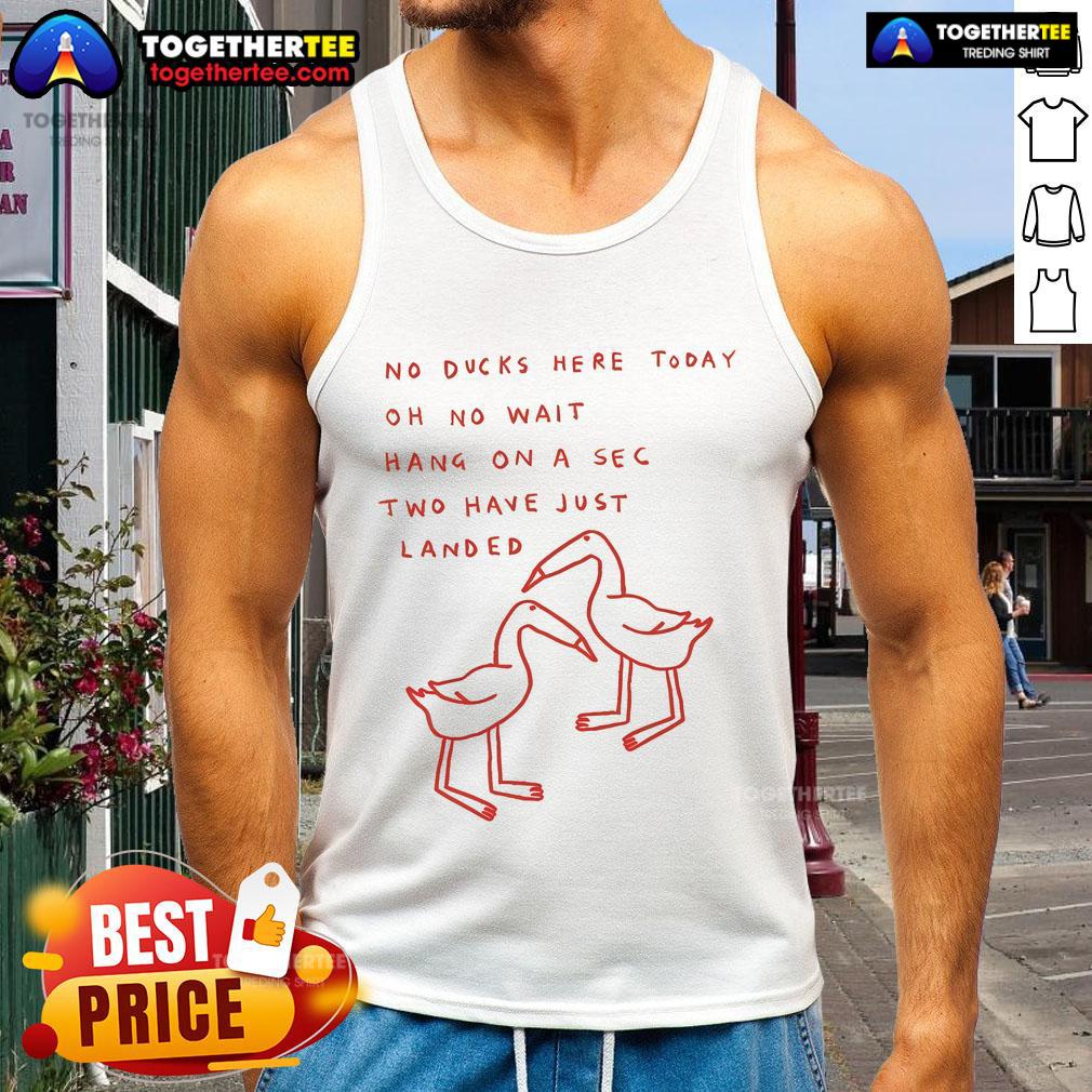 Good Ruby Gill X Shuturp No Ducks Here Today Oh No Wait Hang On A Sec Two Have Just Landed Haiku Butter T-Shirt - Image 4