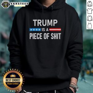 Alternative view of Awesome Trump Is A Piece Of Shit T-Shirt