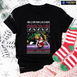 Christmas Madea Hellur Hallelujer Praise Da Lort Merry Christmurr T-Shirt