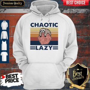 Alternative view of Official Sloth Chaotic Lazy Vintage Shirt