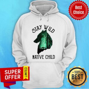 Alternative view of Official Stay Wild Native Child Shirt