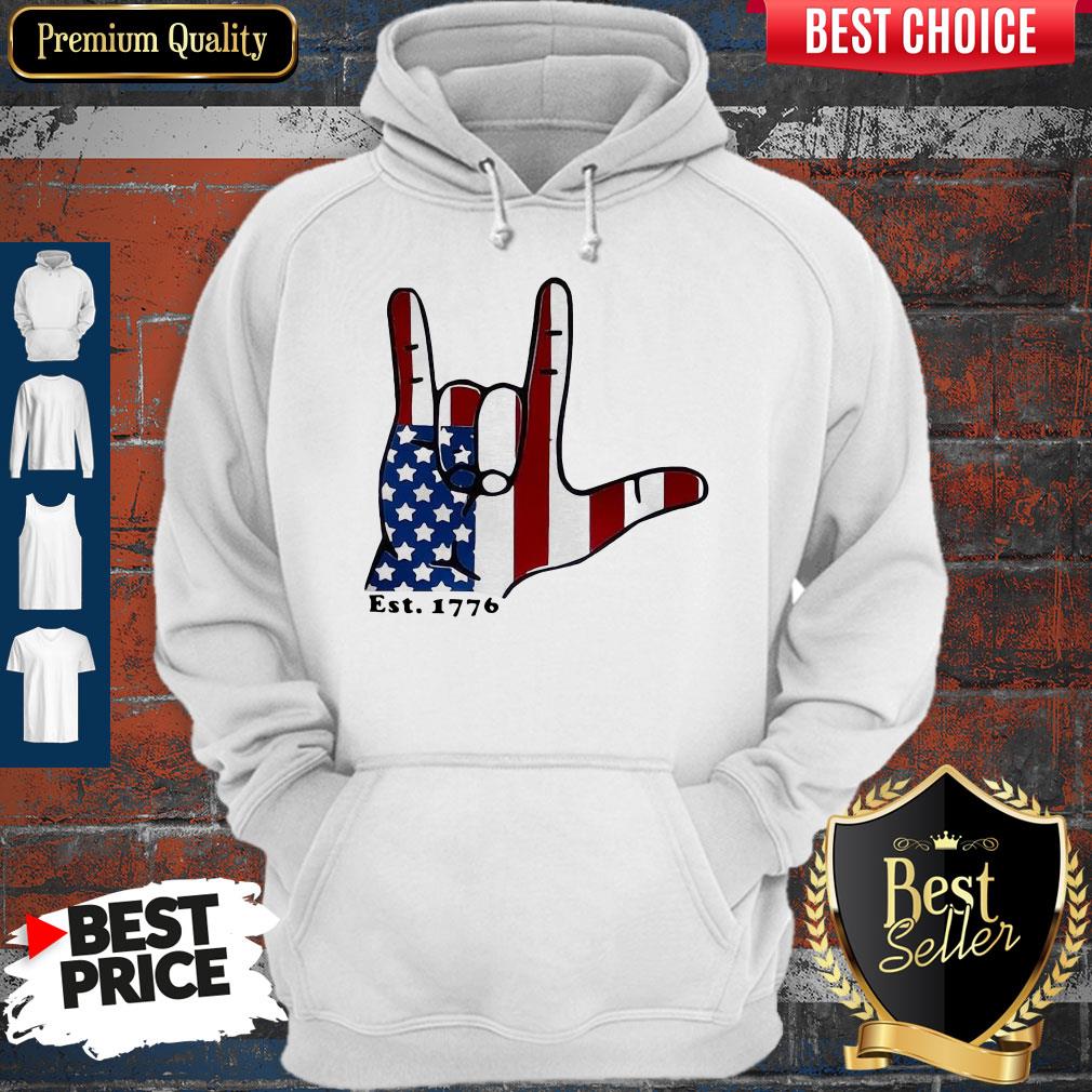 Signature Langue Est 1776 American Shirt - Image 2