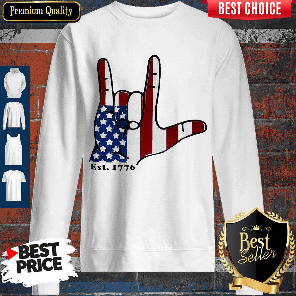 Signature Langue Est 1776 American Shirt - Image 5