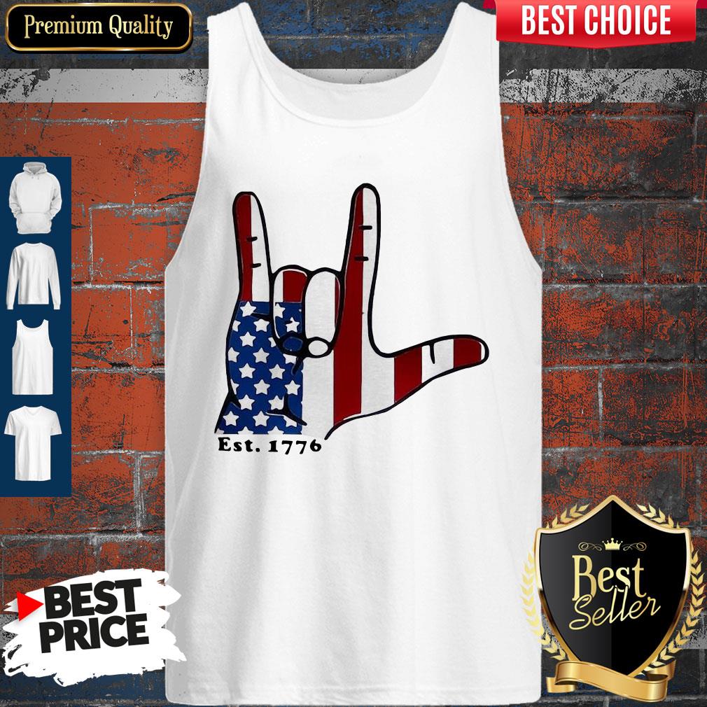 Signature Langue Est 1776 American Shirt - Image 4