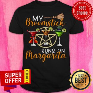 Wines My Broomstick Runs On Margarita Supernatural Halloween Shirt