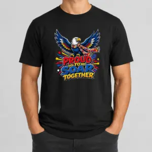 Funny Proud To Soar Together Pop Art Shirt
