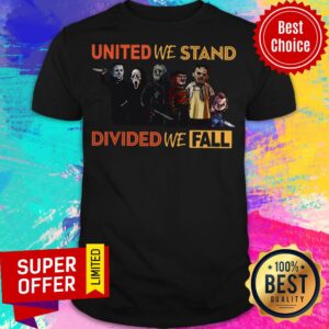 Funny United We Stand Divided We Fall Halloween Shirt