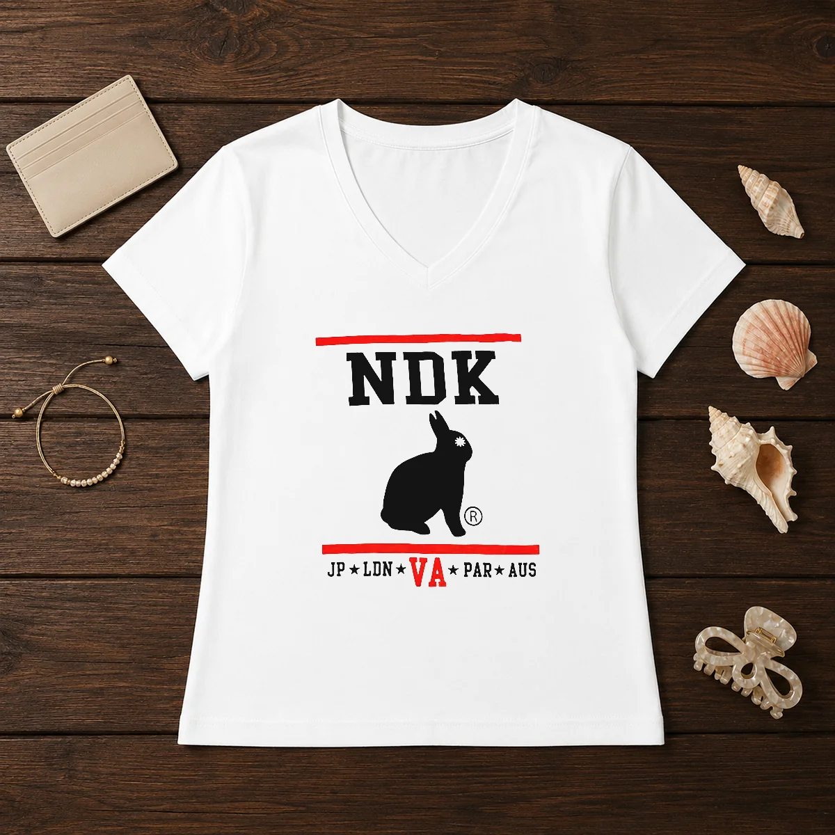 Nice NDK JP LDN VA PAR AUS Shirt - Image 2