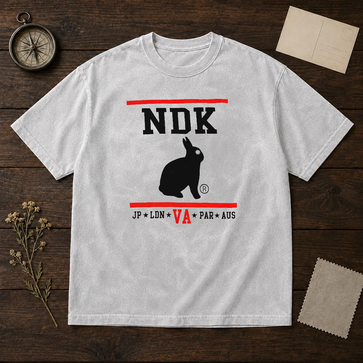 Nice NDK JP LDN VA PAR AUS Shirt - Image 8