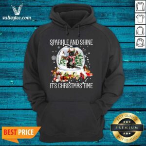 Alternative view of Sweet Cat Sparkle And Shine It's Christmas Time Shirt