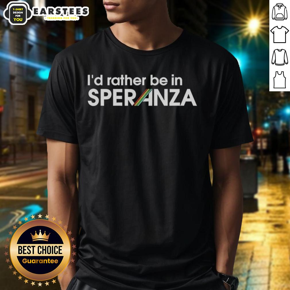 Funny I'd Rather Be In Speranza Arc Raiders Logo T-Shirt