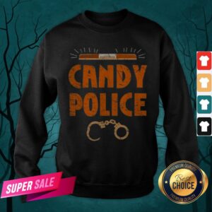 Alternative view of Halloween Costume Candy Police Fun Pumpkin Policeman Uniform Shirt