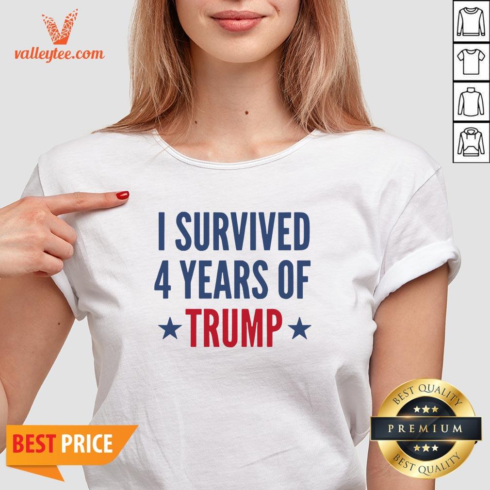 Premium I Survived 4 Years Of Trump Shirt - Image 4