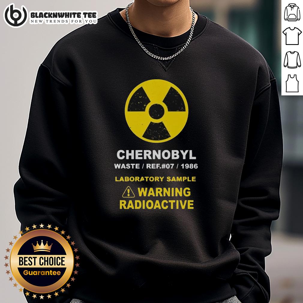 Nice Chernobyl Warning Radioactive T-Shirt - Image 5