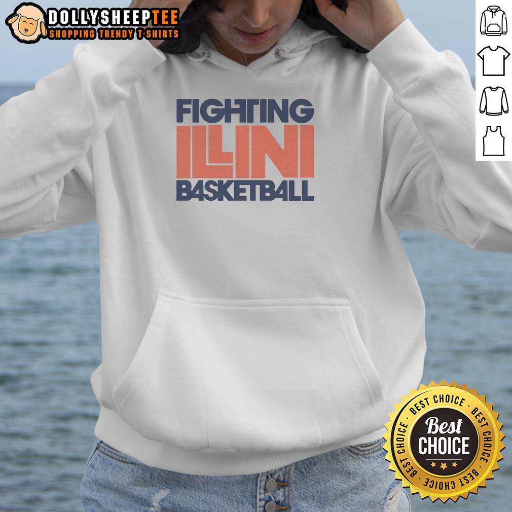 Nice Fighting Illini Basketball Vintage T-Shirt - Image 2