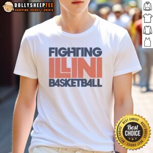 Nice Fighting Illini Basketball Vintage T-Shirt