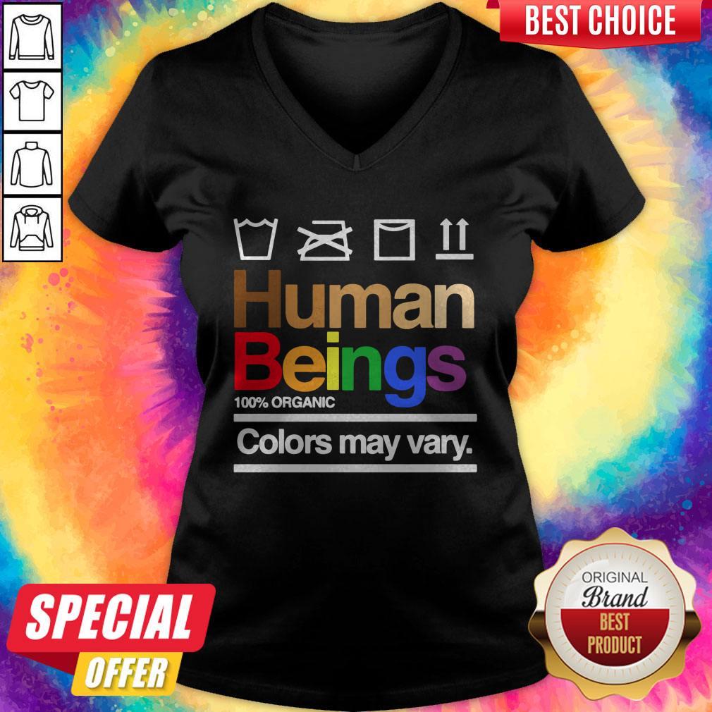 Good Human Beings 100′ Organic Colors May Vary Shirt - Image 2