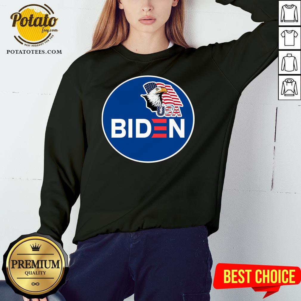 Hot Biden Eagle American Flag USA Election Shirt - Image 4