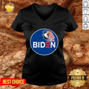 Alternative view of Hot Biden Eagle American Flag USA Election Shirt