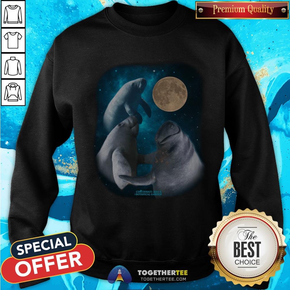 Manatee Moon Cincinnati Zoo And Botanical Garden Shirt - Image 4