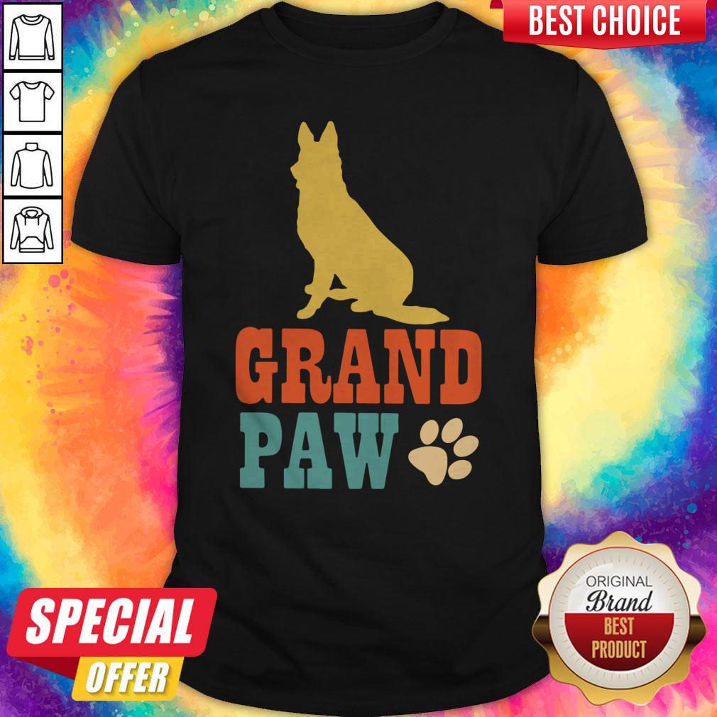 Nice Grand Paw Dog Shirt