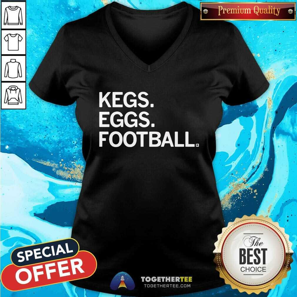 Hot Kegs Eggs Football T-Shirt - Image 3