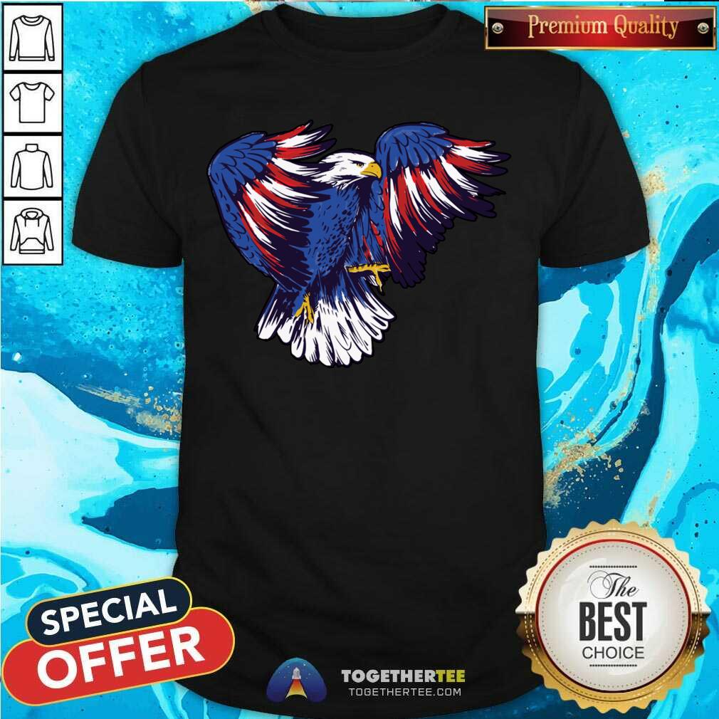 Eagle American Flag 4th Of July Shirt