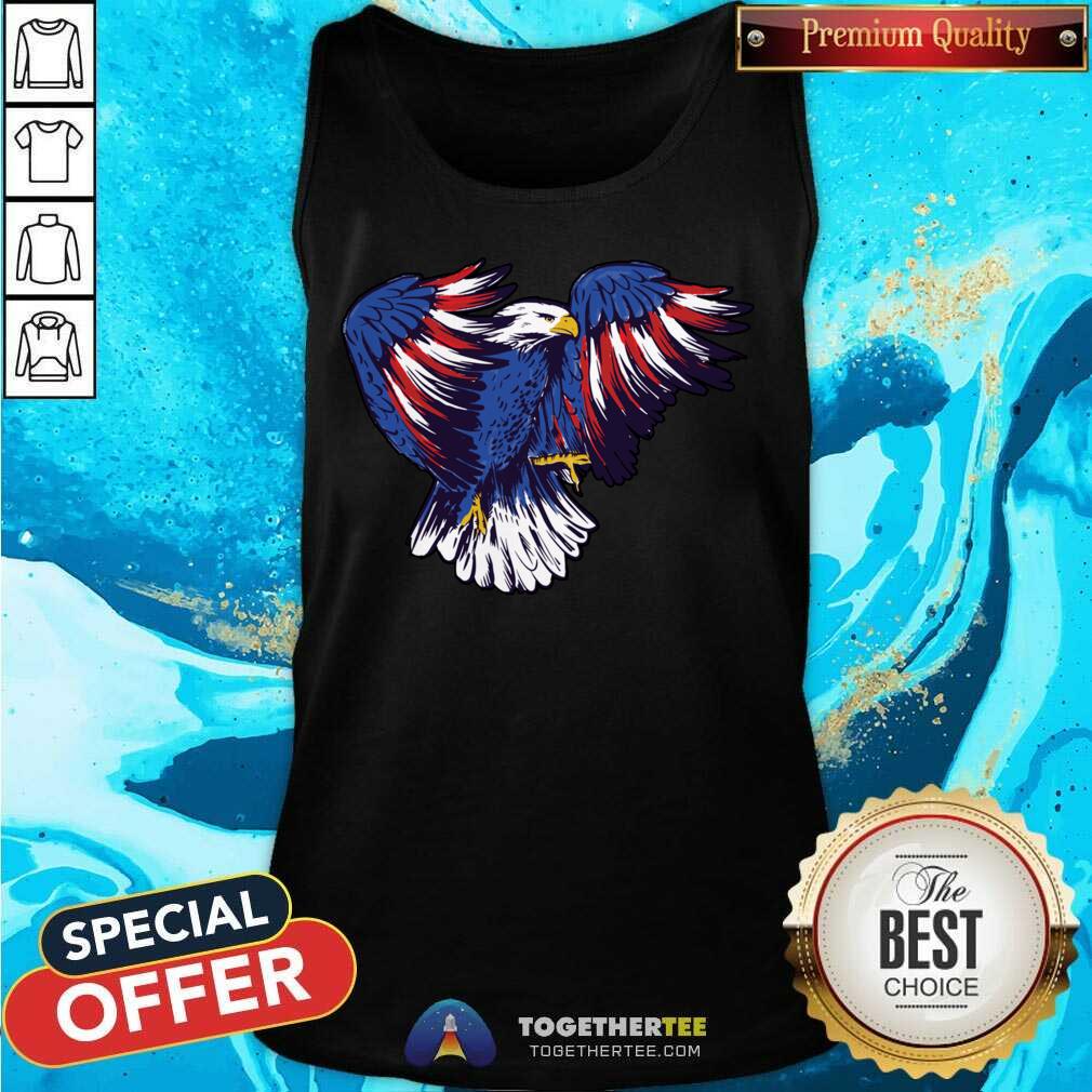 Eagle American Flag 4th Of July Shirt - Image 4