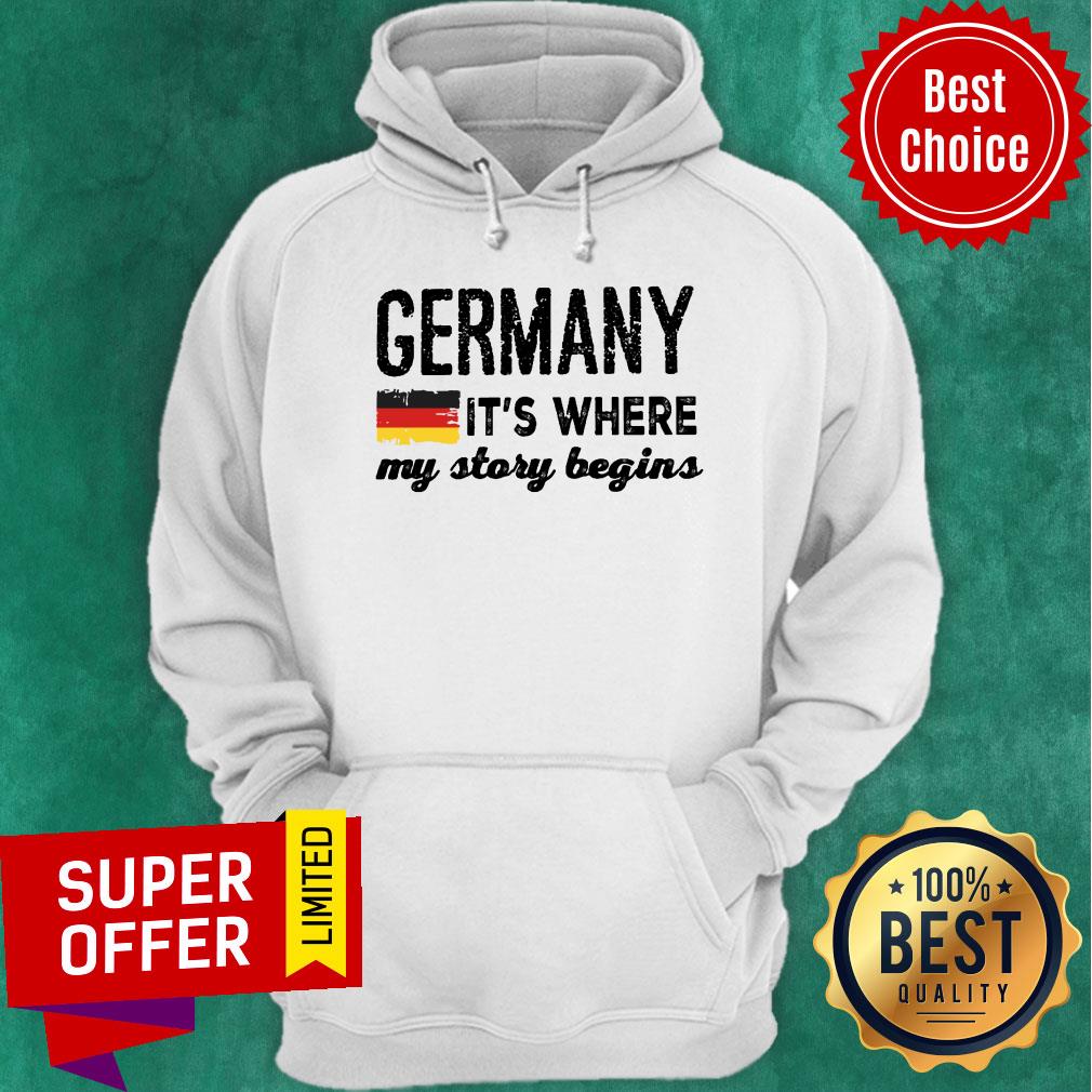 Germany It's Where My Story Begins Shirt - Image 5
