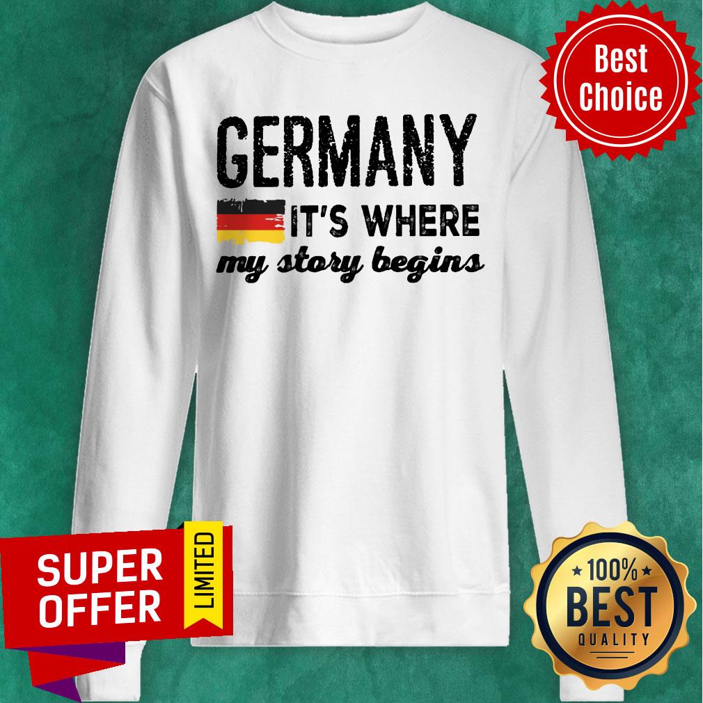 Germany It's Where My Story Begins Shirt - Image 4