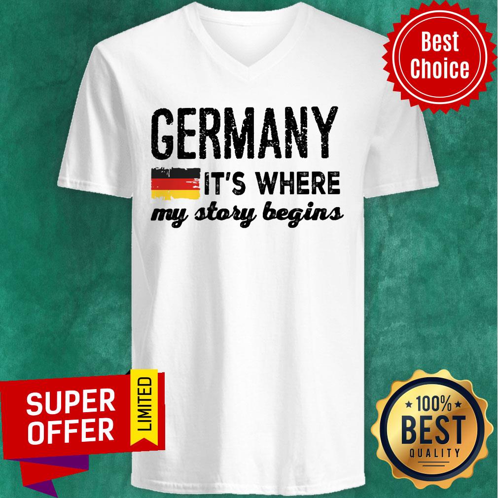 Germany It's Where My Story Begins Shirt - Image 2