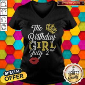 Alternative view of Queen Lip The Birthday Girl July 2nd Diamond Shirt