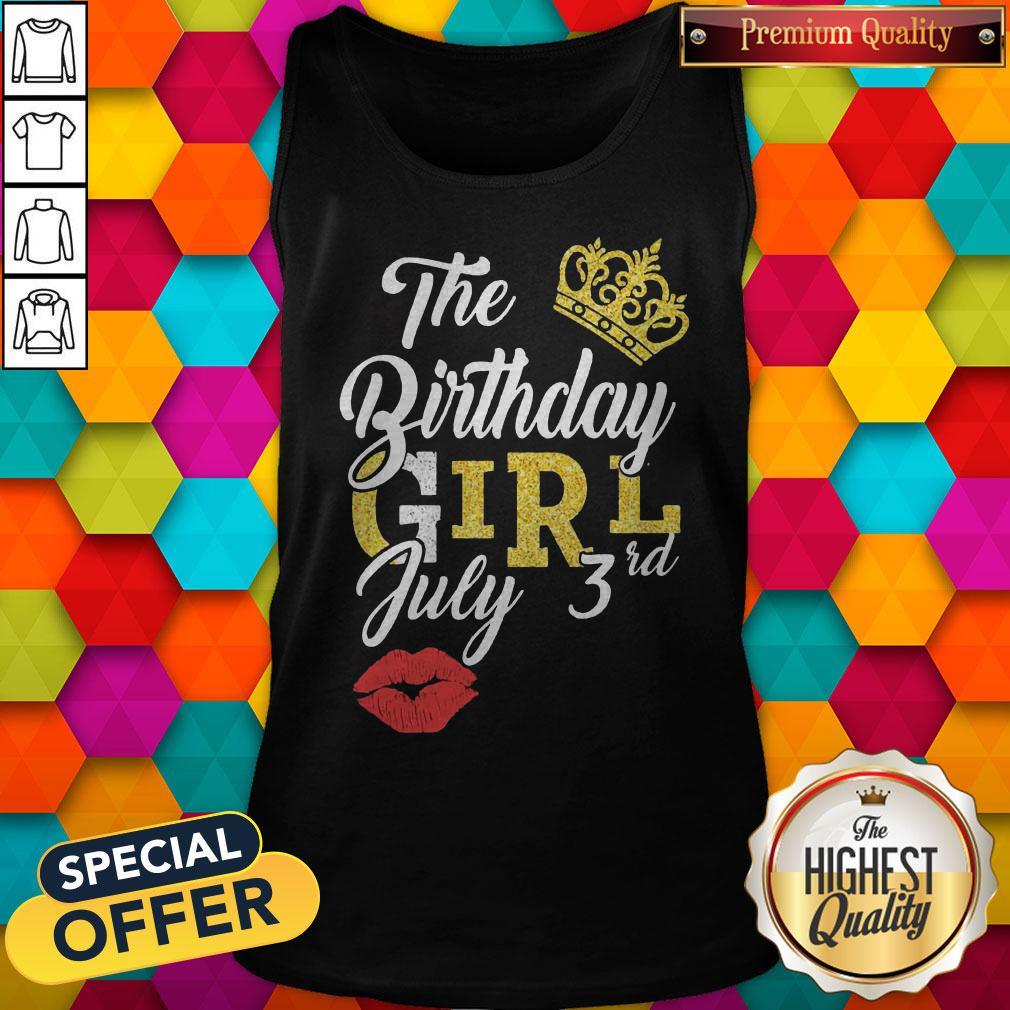 Queen Lip The Birthday Girl July 3rd Diamond Shirt - Image 5