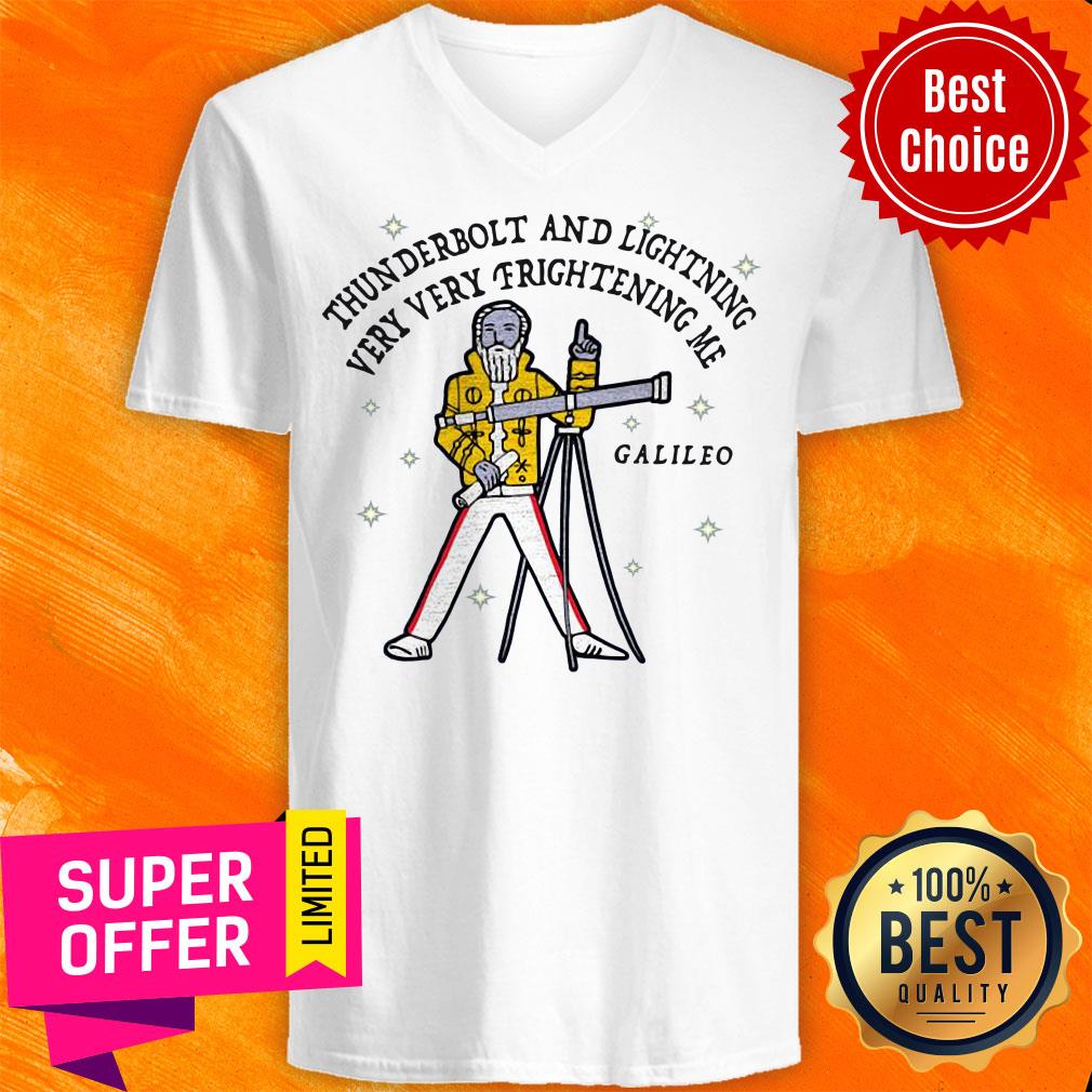 Top Thunderbolt And Lightning Very Very Frightening Me Galileo Shirt - Image 3