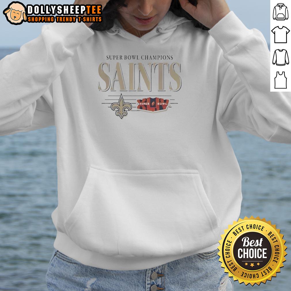 Original New Orleans Saints Super Bowl Champions Xliv T-Shirt - Image 2