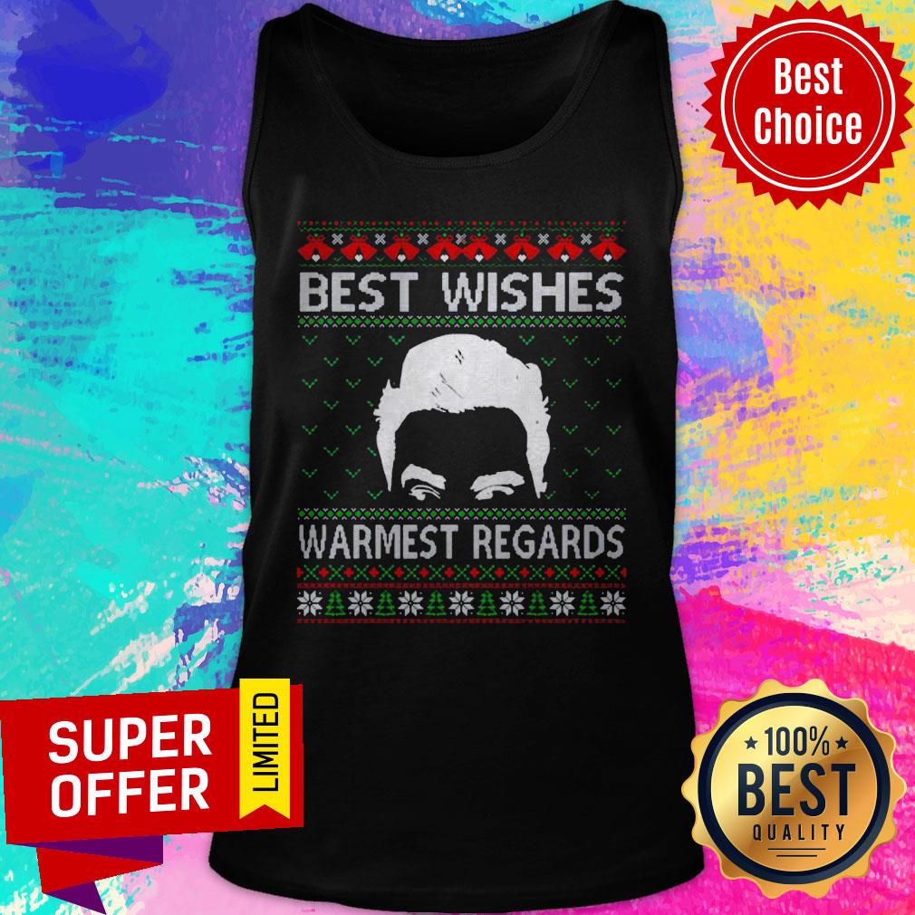 Nice Best Wishes Warmest Regards Christmas Shirt - Image 4