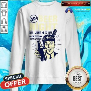 Alternative view of Hot Ten Cent Beer Night Shirt