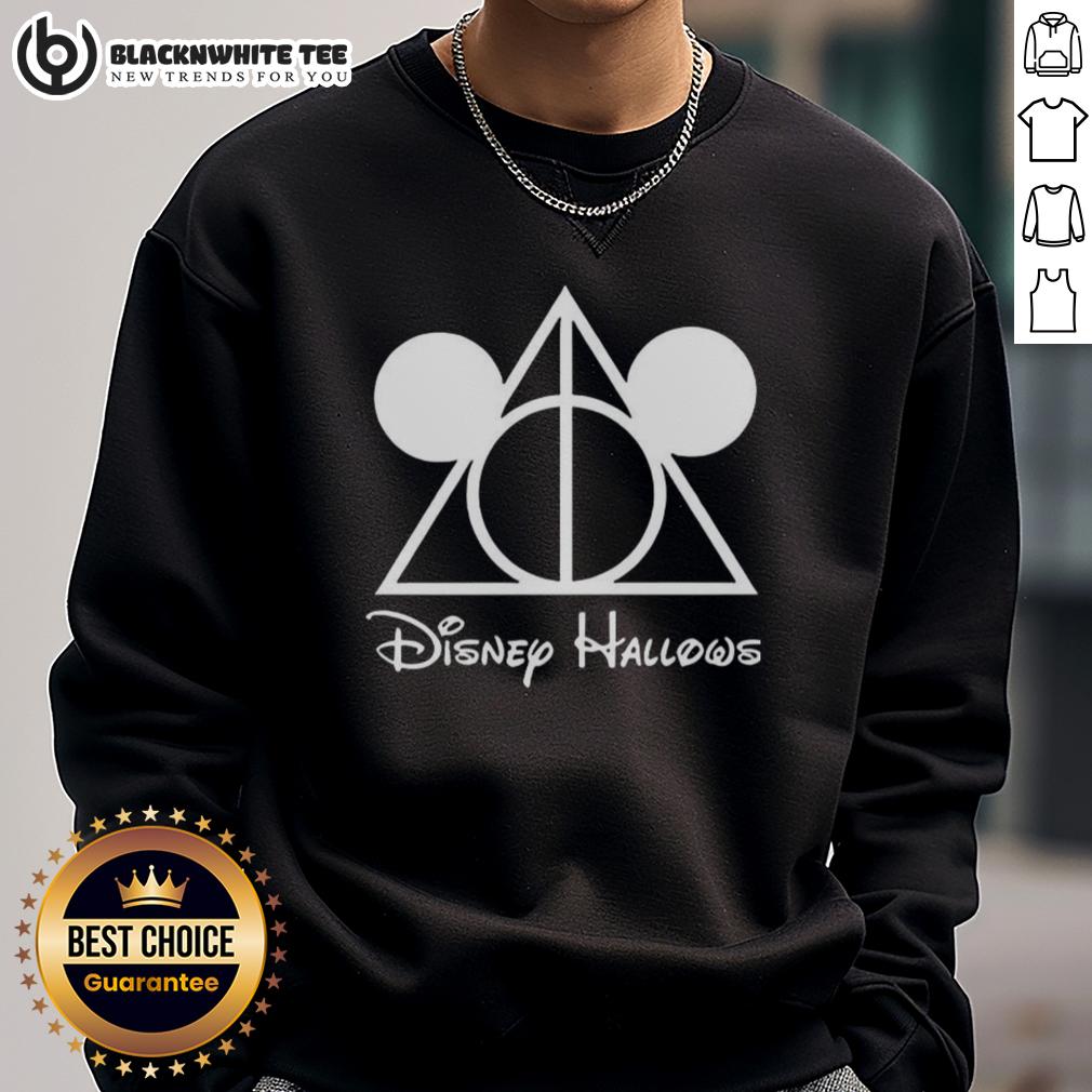 Good Disney Hallows Mickey Mouse X Deathly Hallows T-Shirt - Image 5