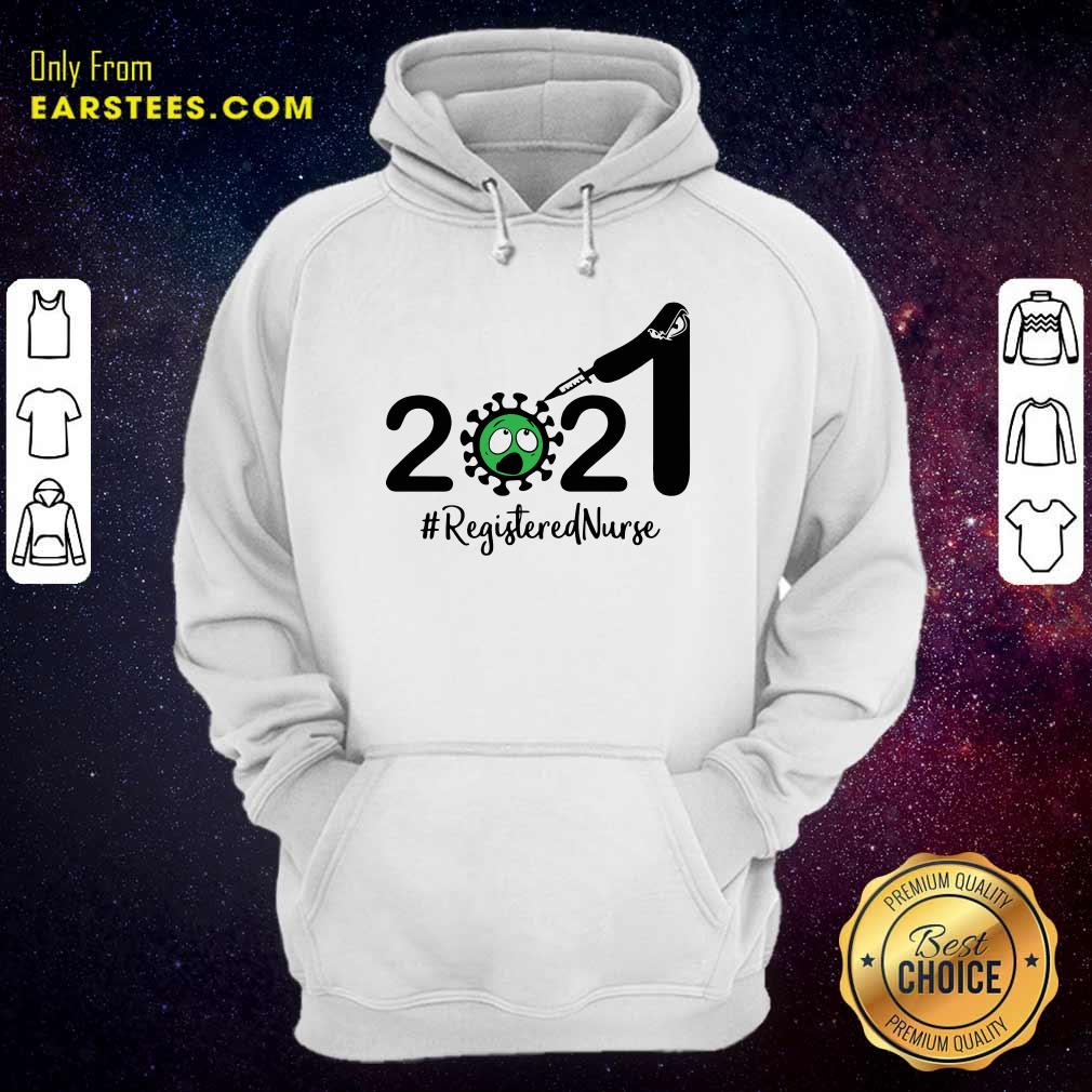 Hot 2021 Coronavirus #Registered Nurse Shirt - Image 2