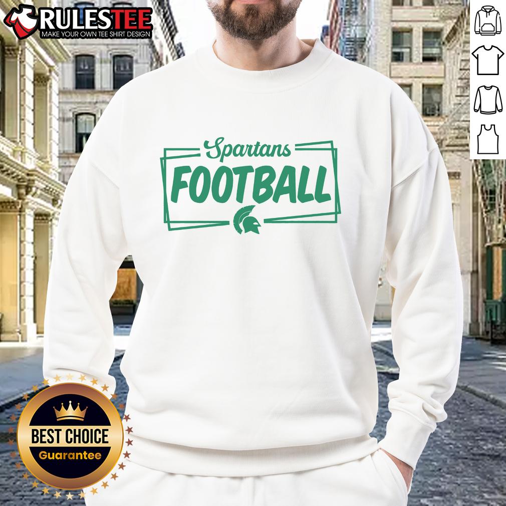 Official Spartans Football Box T-Shirt - Image 5