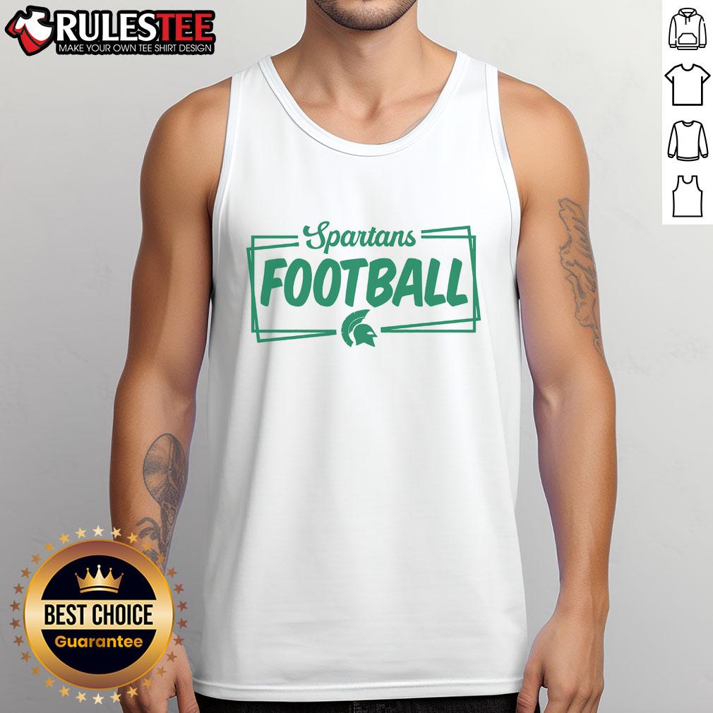 Official Spartans Football Box T-Shirt - Image 4