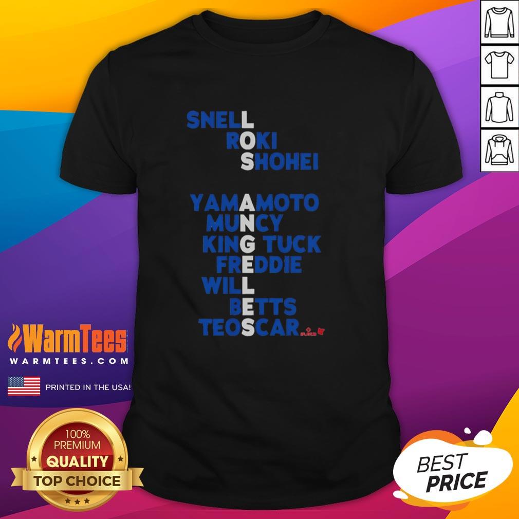 Nice Los Angeles Names 2026 T-Shirt