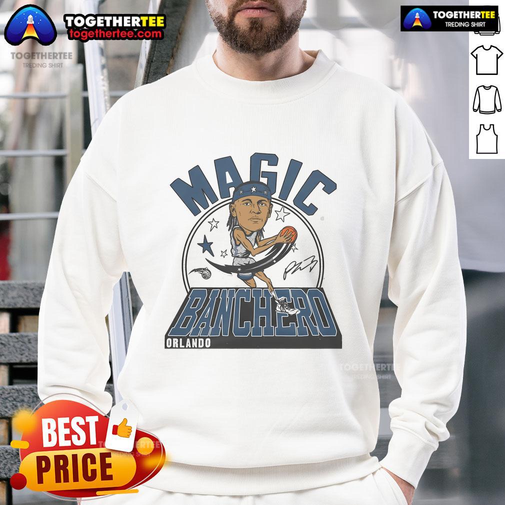 Official Magic Paolo Banchero Signature T-Shirt - Image 5