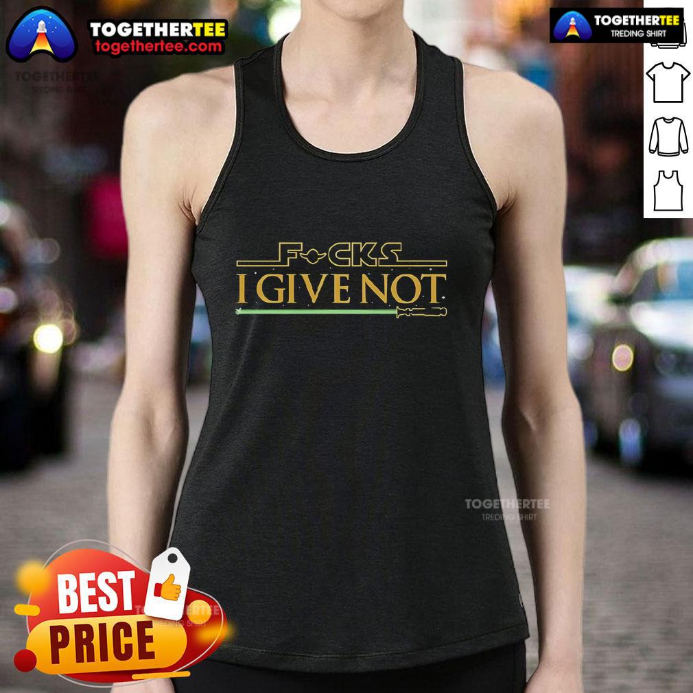 Official Star Wars Fcks I Give Not Lightsaber T-Shirt - Image 4
