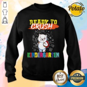 Alternative view of Bears Ready To Crush Kindergarten Shirt