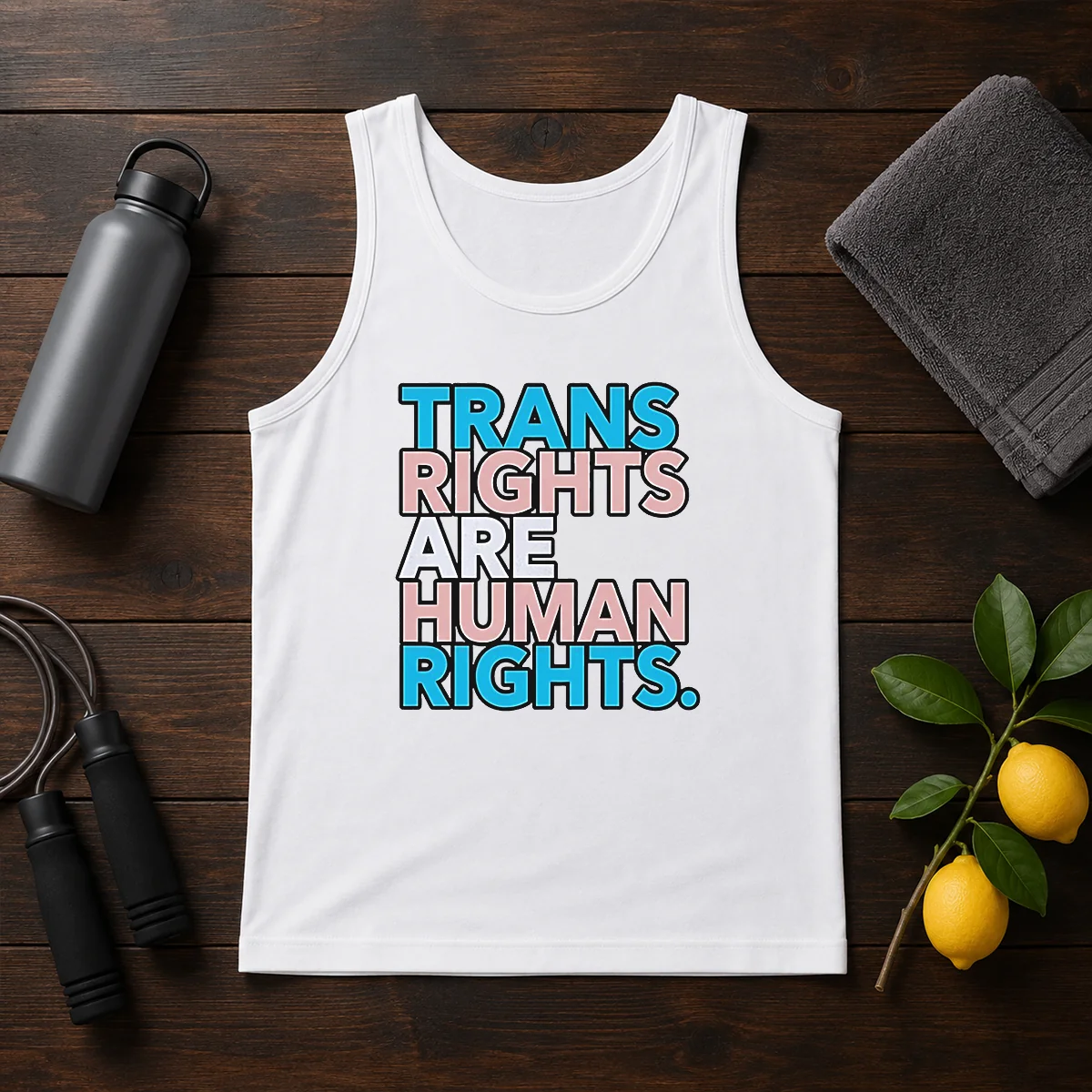 Good Trans Rights Are Human Rights LGBTQ Pride Shirt - Image 3