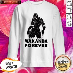 Alternative view of The King of Wakanda We Love You Forever Shirt