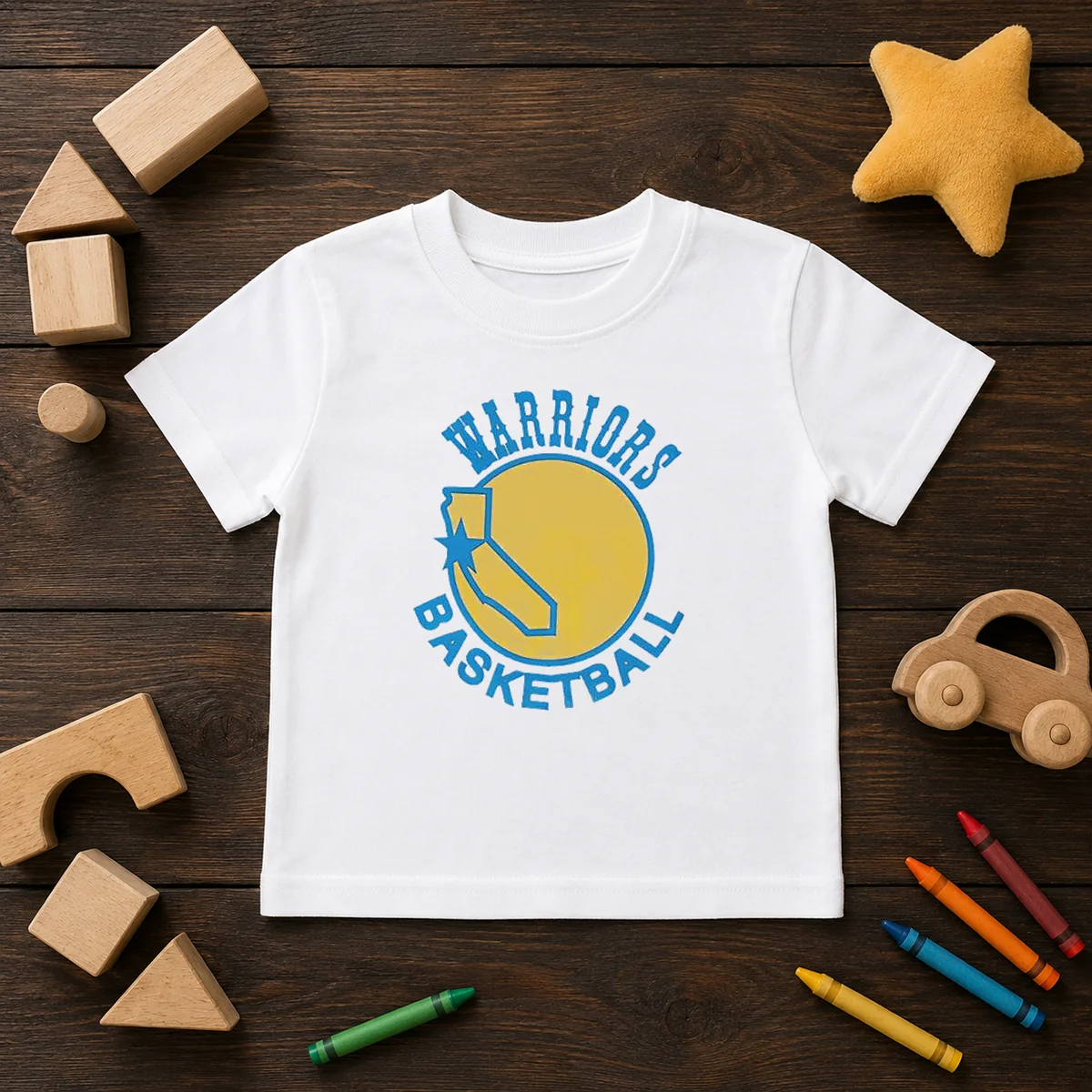 Official Golden State Warriors NBA Warriors Basketball Logo Shirt - Image 9